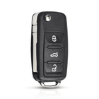 VCTparts Volkswagen Klapsleutel Afstandsbediening Behuizing 3 Knop 1998 - 2010 (excl. chip) NORGOS 7
