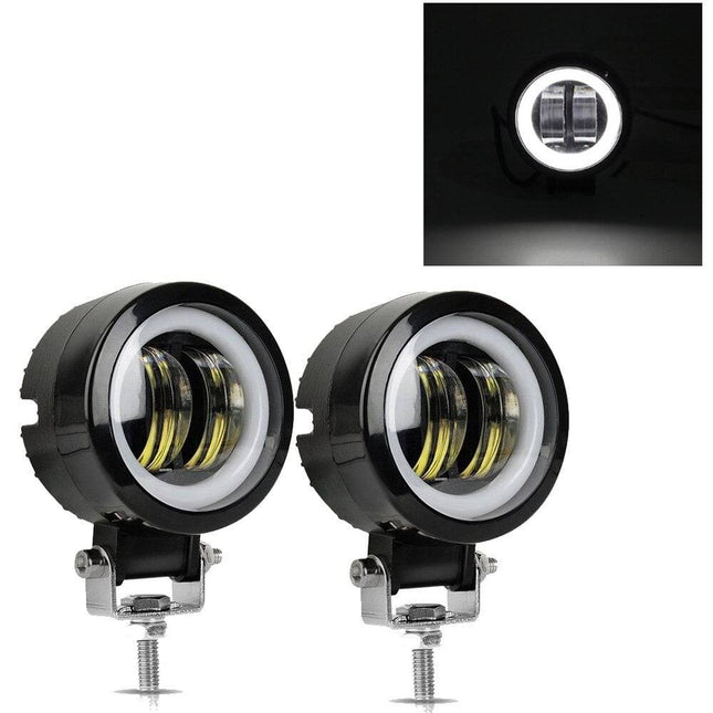 VCTparts Waterdichte Ronde led Spotlights Lampen Offroad [Auto - Vrachtwagen - Motor - Boot] (set) NORGOS 3