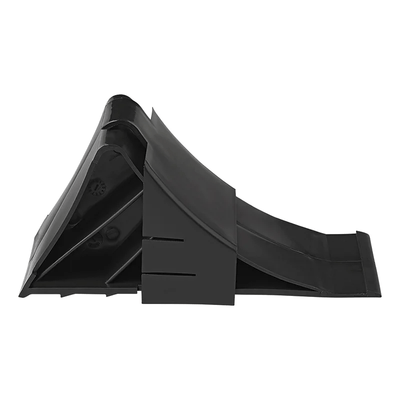 Wielkeg Wielblok Klem Bandenstopper Rolstopper Incl. Houder Kunststof Zwart