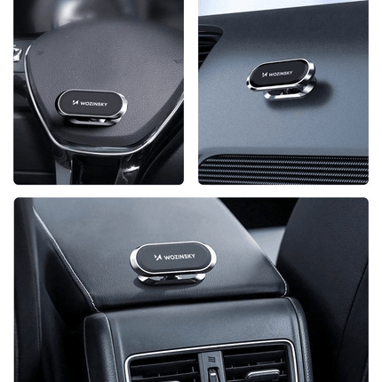 Wozinsky Wozinsky Auto Telefoonhouder Magnetisch Autodashboard 360º Zelfklevend Ovaal Zwart Hurtel 3