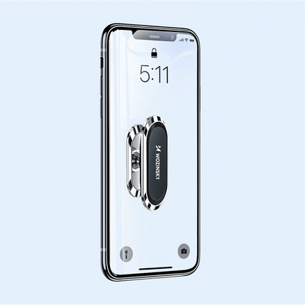 Wozinsky Wozinsky Auto Telefoonhouder Magnetisch Autodashboard 360º Zelfklevend Ovaal Zwart Hurtel 8