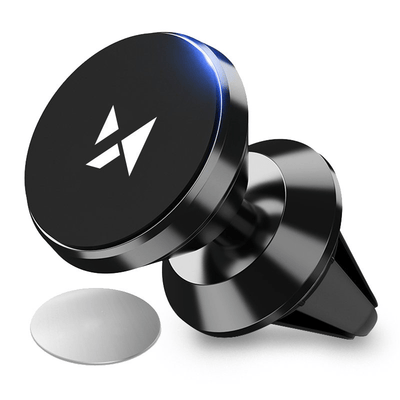 Wozinsky Auto Telefoonhouder Magnetische Draaibare 360º Ventilatierooster Klem Zwart