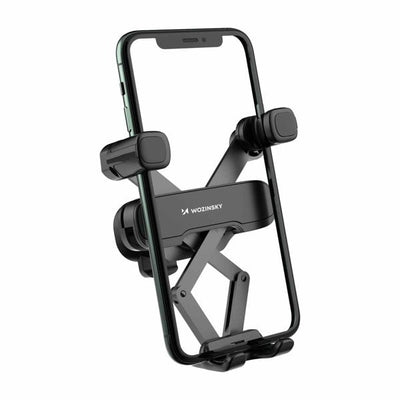 Wozinsky Gravity Telefoonhouder voor Auto Ventilatierooster Zwart