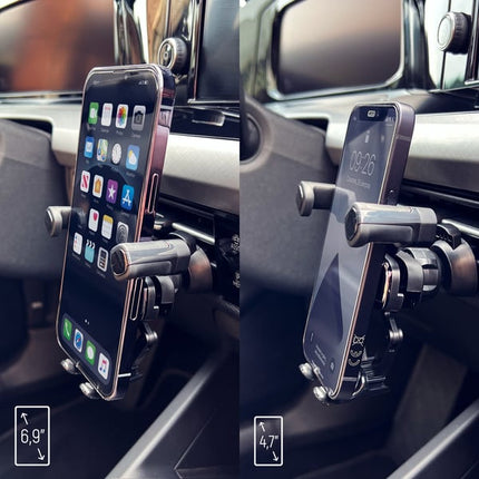 Wozinsky Wozinsky Gravity Telefoonhouder voor Auto Ventilatierooster Zwart Hurtel 9