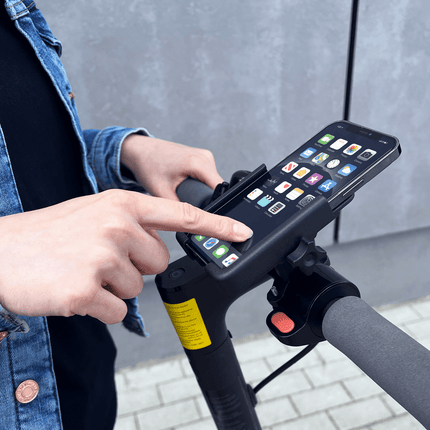 Wozinsky Wozinsky Universele Metalen Telefoon Motor / Scooter Stuurhouder Zwart Hurtel 4