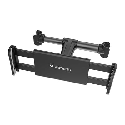 Wozinsky Verstelbare Tablet of Telefoon Hoofdsteunhouder met Hanger Zwart