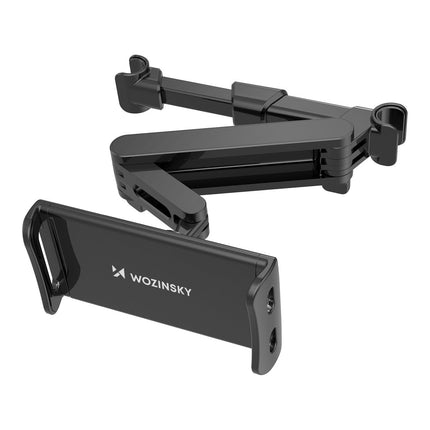 Wozinsky Wozinsky Verstelbare Tablet of Telefoon Hoofdsteunhouder Zwart Hurtel 2