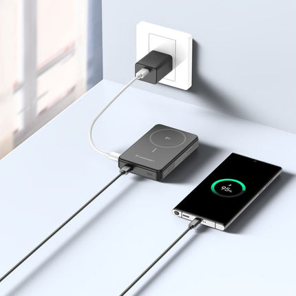 Wozinsky Wozinsky WLWP - 10KA0Y3S 22.5W PD Qi2 Powerbank 10000mAh met Stand Zwart Hurtel 7