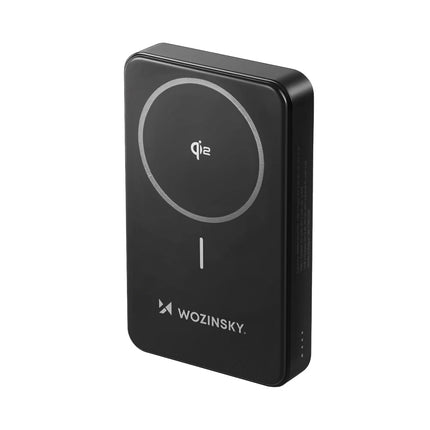 Wozinsky Wozinsky WLWP - 10KA0Y3S 22.5W PD Qi2 Powerbank 10000mAh met Stand Zwart Hurtel 1