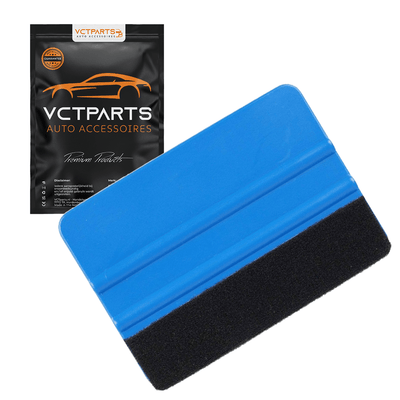 Wrapping Tool – Folie Schraper en Rakel Pasje Blauw