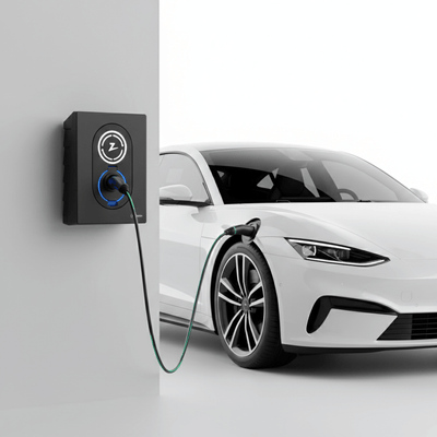 Zaptec Go Laadpaal 22 kW Type 2 zwart - Slimme compacte thuislader met RFID en OCPP 5 jaar garantie