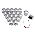 VCTparts Zilveren Wielbout Wielmoer Doppen Beschermende Afdekkapjes 20 stuks - 17mm (set) NORGOS 7