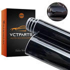 Zwart Glanzend Vinyl Wrap Folie 150×30 cm – Zelfklevende Car Film Sticker voor Spiegels Carrosserie en Onderdelen - VCTparts.nl