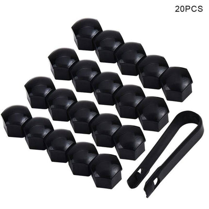 VCTparts Zwarte Wielbout Wielmoer Doppen Beschermende Afdekkapjes 20 stuks - 19mm (set) NORGOS 5