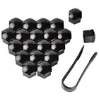 VCTparts Zwarte Wielbout Wielmoer Doppen Beschermende Afdekkapjes 20 stuks - 19mm (set) NORGOS 6