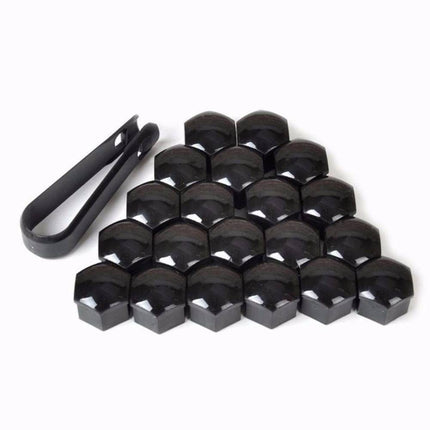 VCTparts Zwarte Wielbout Wielmoer Doppen Beschermende Afdekkapjes 20 stuks - 21mm (set) NORGOS 5